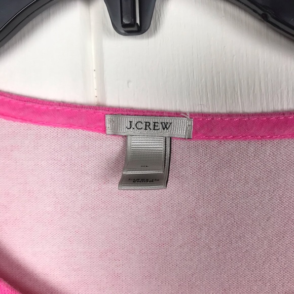 J. Crew Pink and White Striped Top - Picture 3 of 10